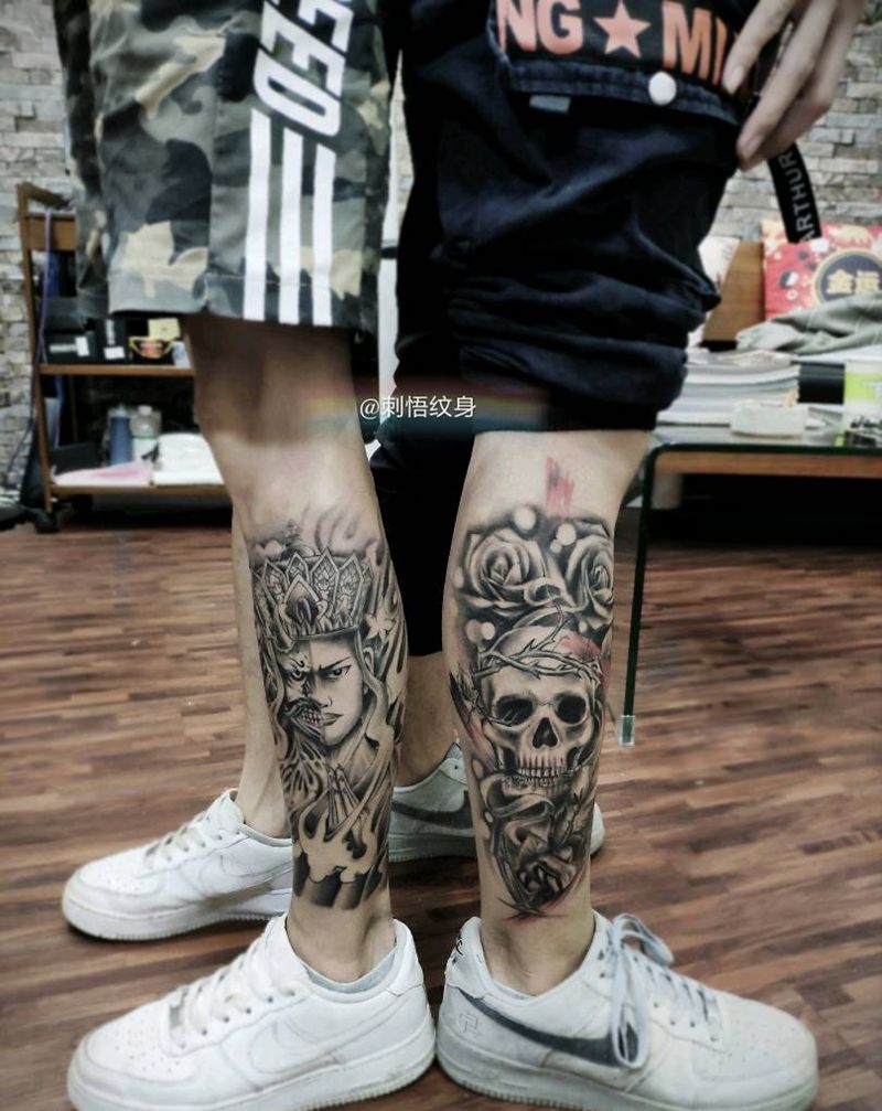 传统vs欧美  恢复后纹身图片_欧美写实新传统纹身图案