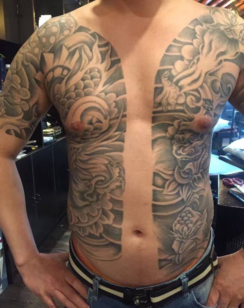 旧翻新纹身图片