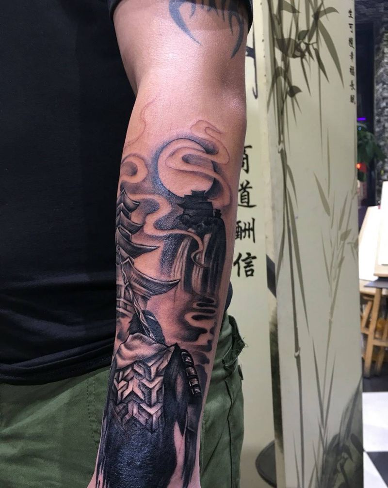 大圣盖旧纹身纹身图片