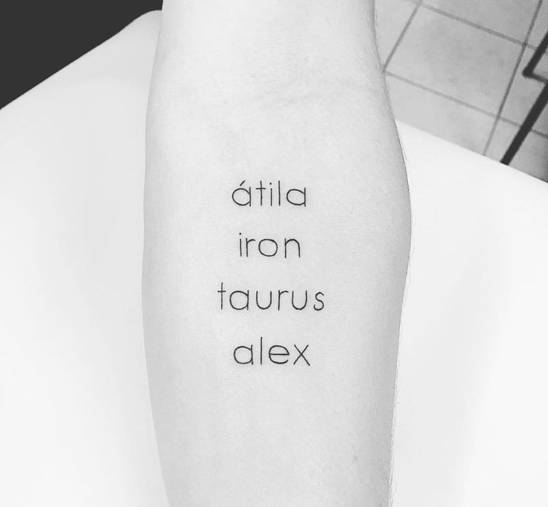 英文字符纹身图片_成品手部清新字符纹身图案