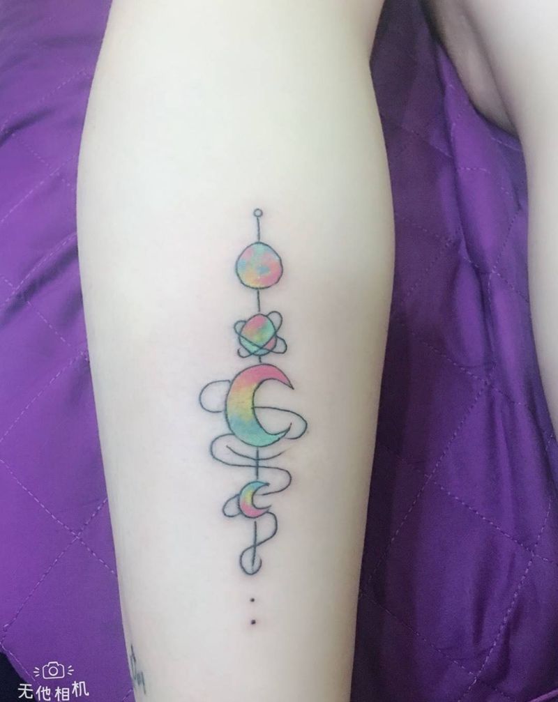 小宇宙纹身图片