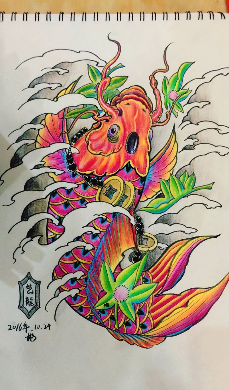艺龙原创出品纹身图片