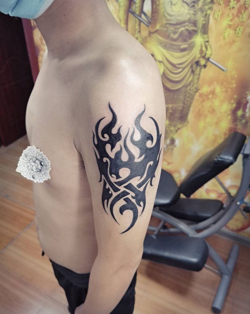 图腾纹身图片_手臂图腾纹身图案