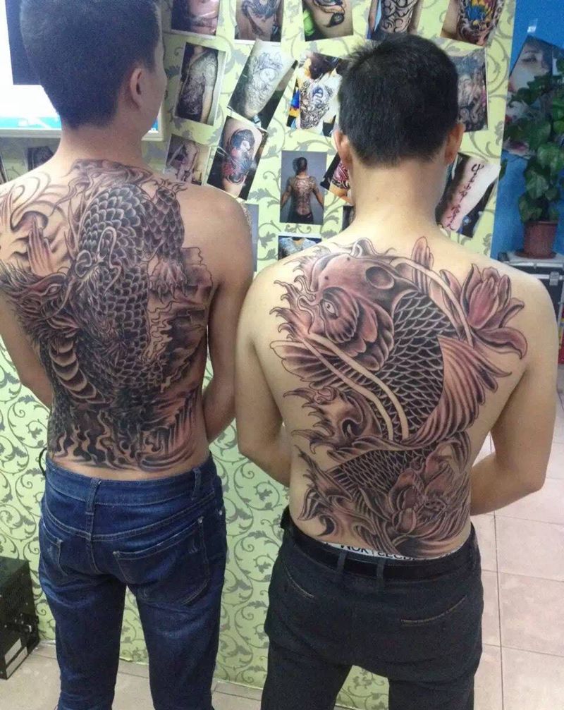 富贵招财纹身图片