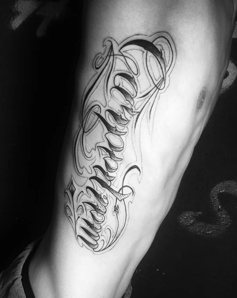 奇卡诺纹身图片