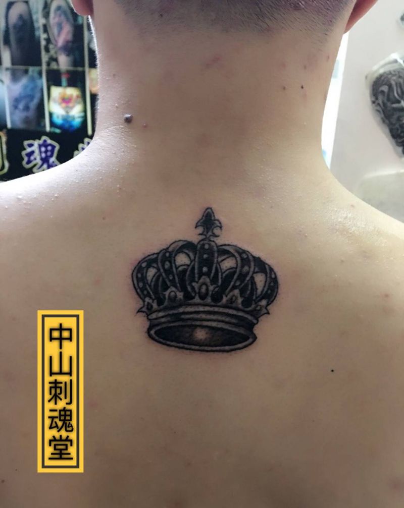 皇冠纹身图片
