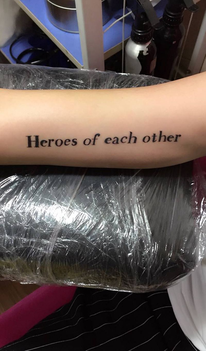 小清新图案纹身图片