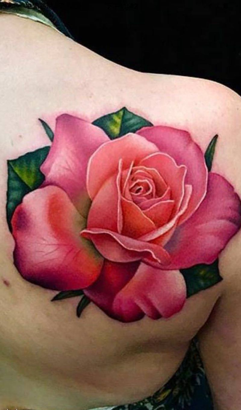 花一朵纹身图片