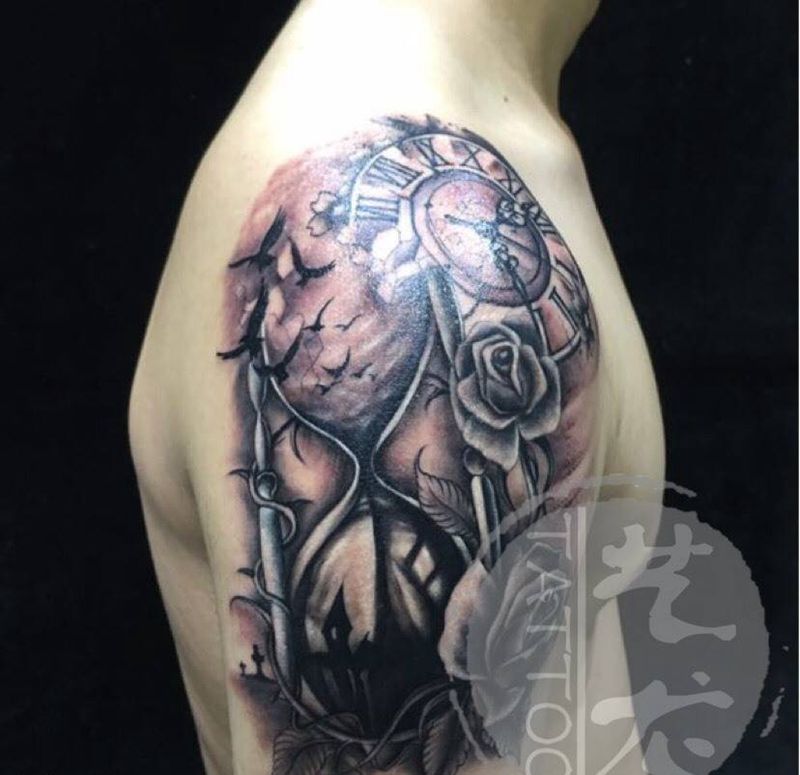 欧美风格纹身图片