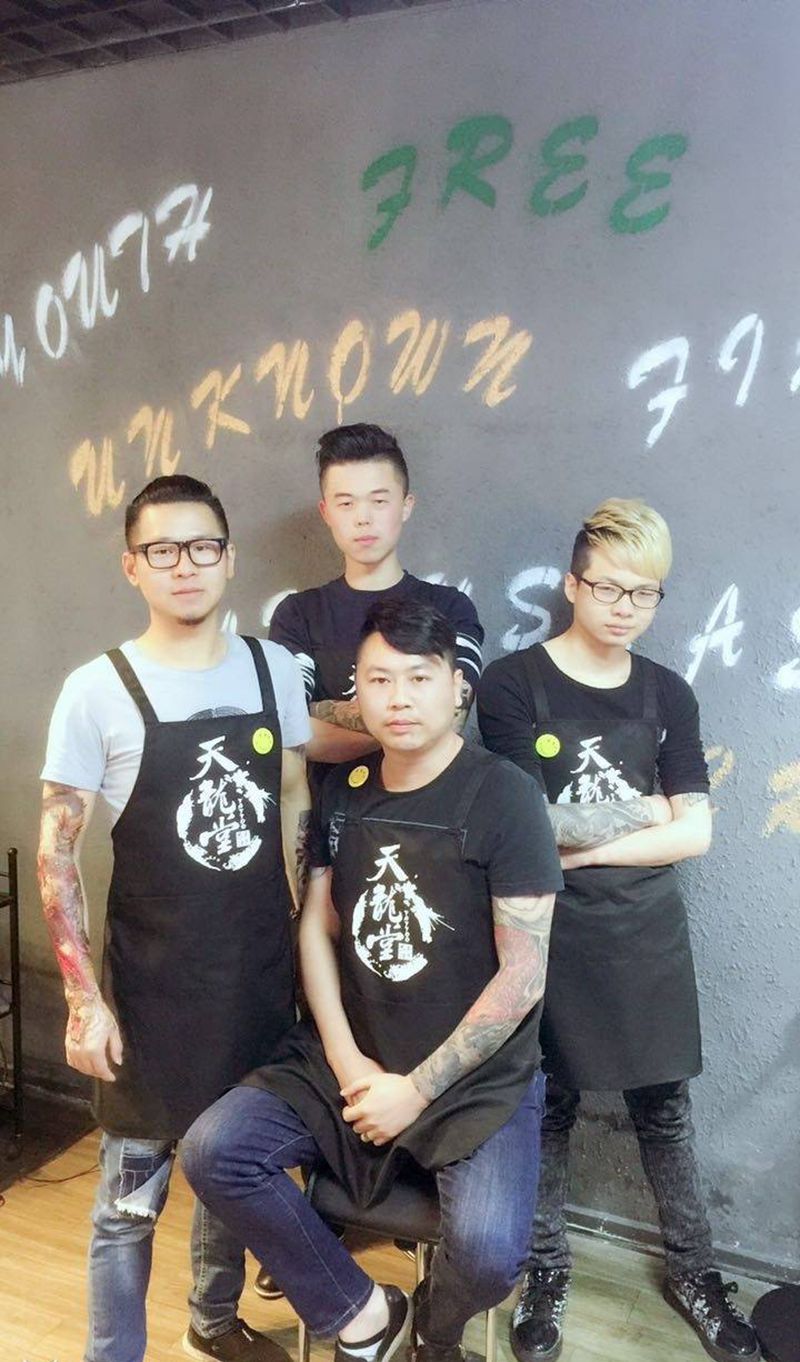 团队精神纹身图片