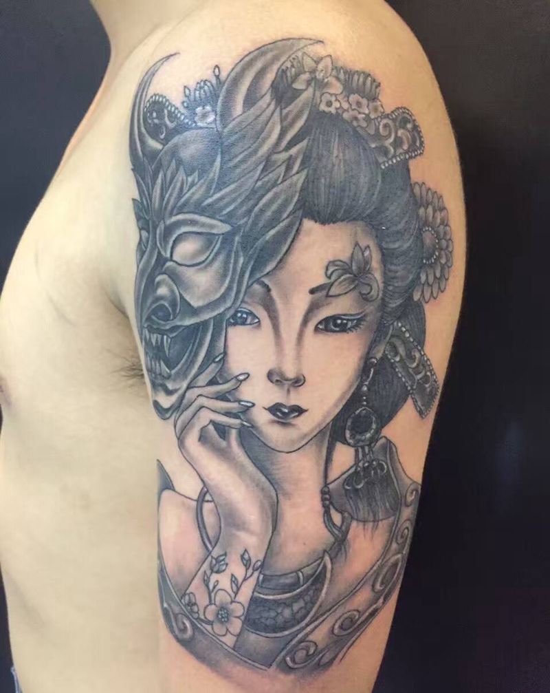 美美的纹身图片