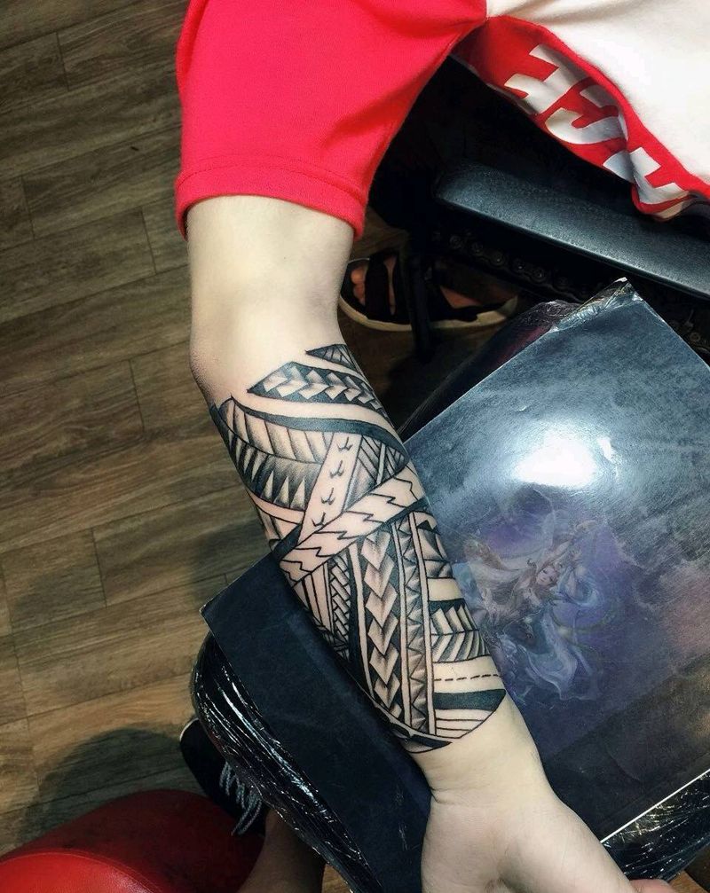 玛雅图腾纹身图片