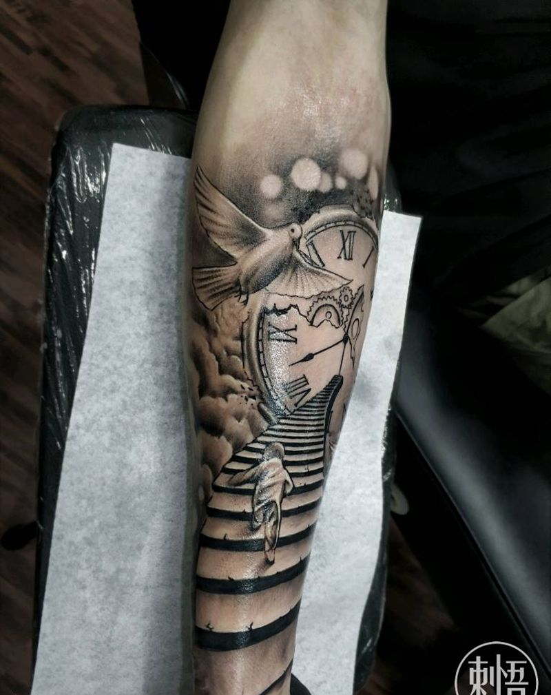 欧美写实纹身图片_欧美写实纹身图案