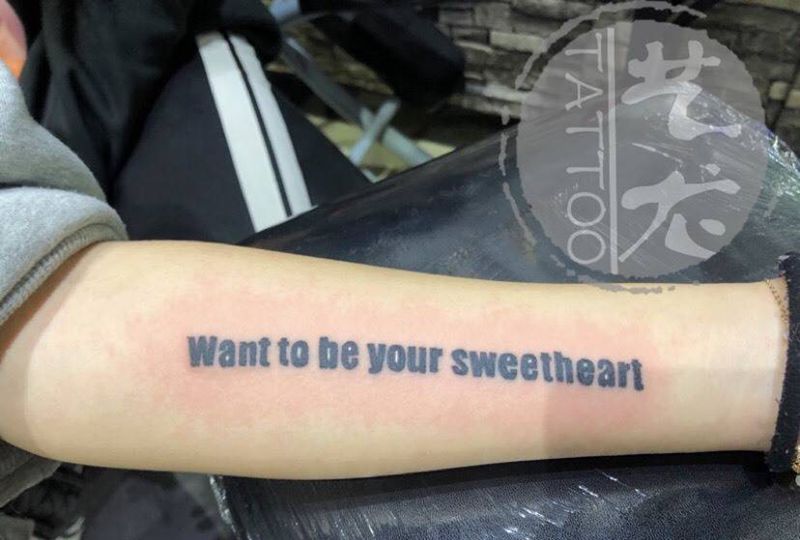 英文～～纹身图片