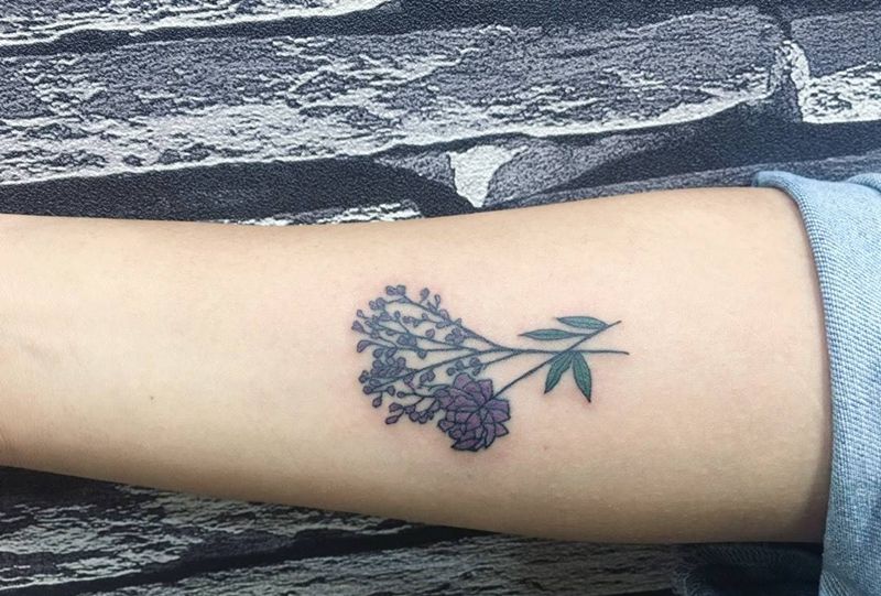 满天星纹身图片