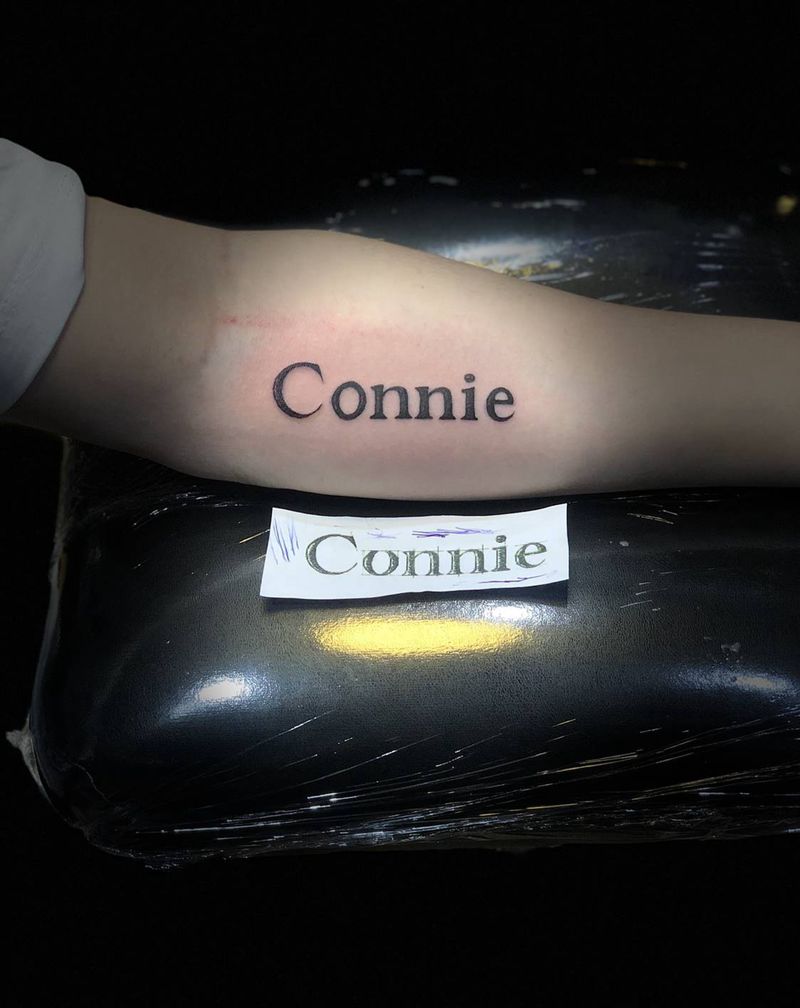 打印作品 女友英文纹身图片_手部手臂水墨纹身图案