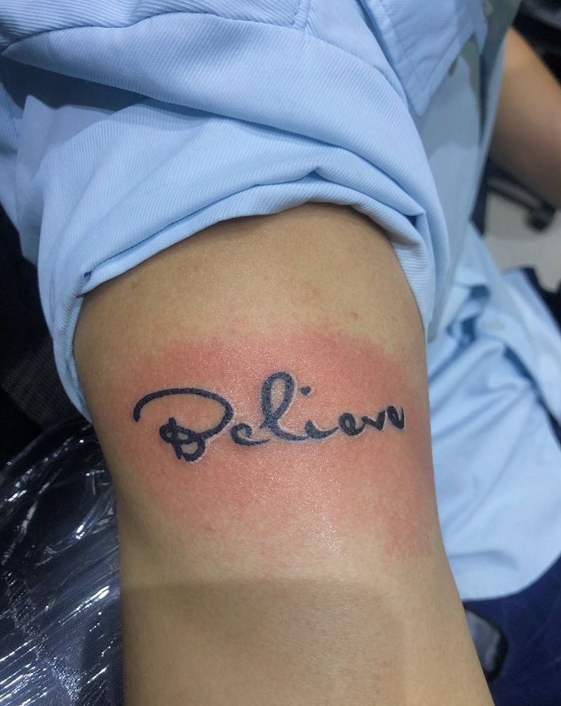 英文纹身图片_手臂纹身图案