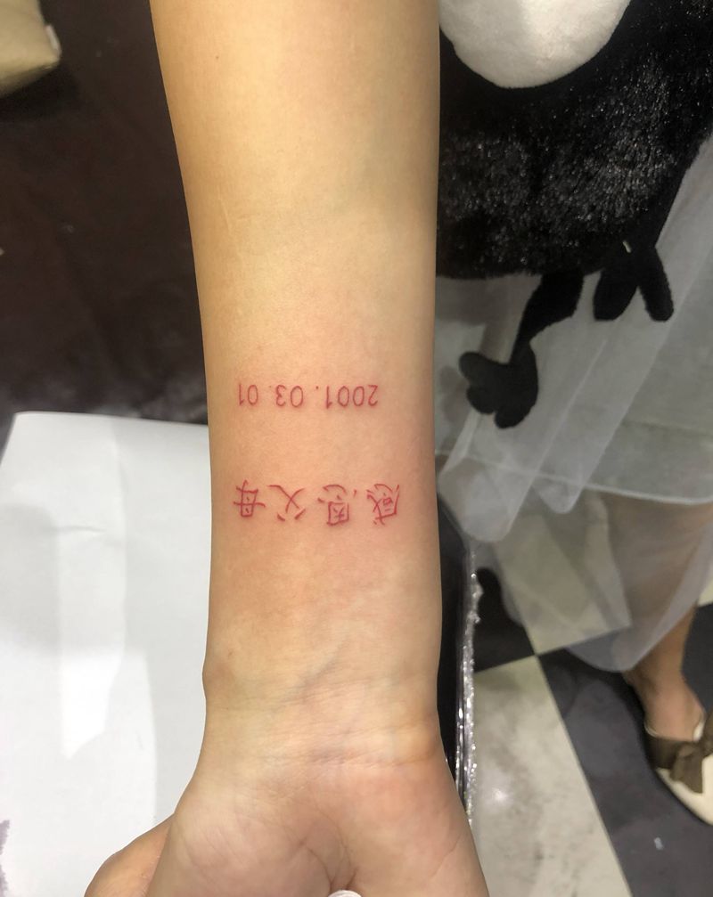 感恩纹身图片_手部纹身图案