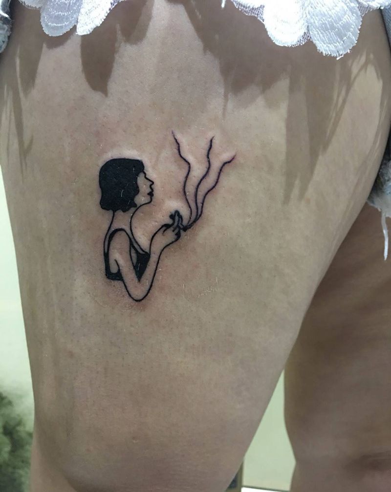 暗黑风格纹身图片