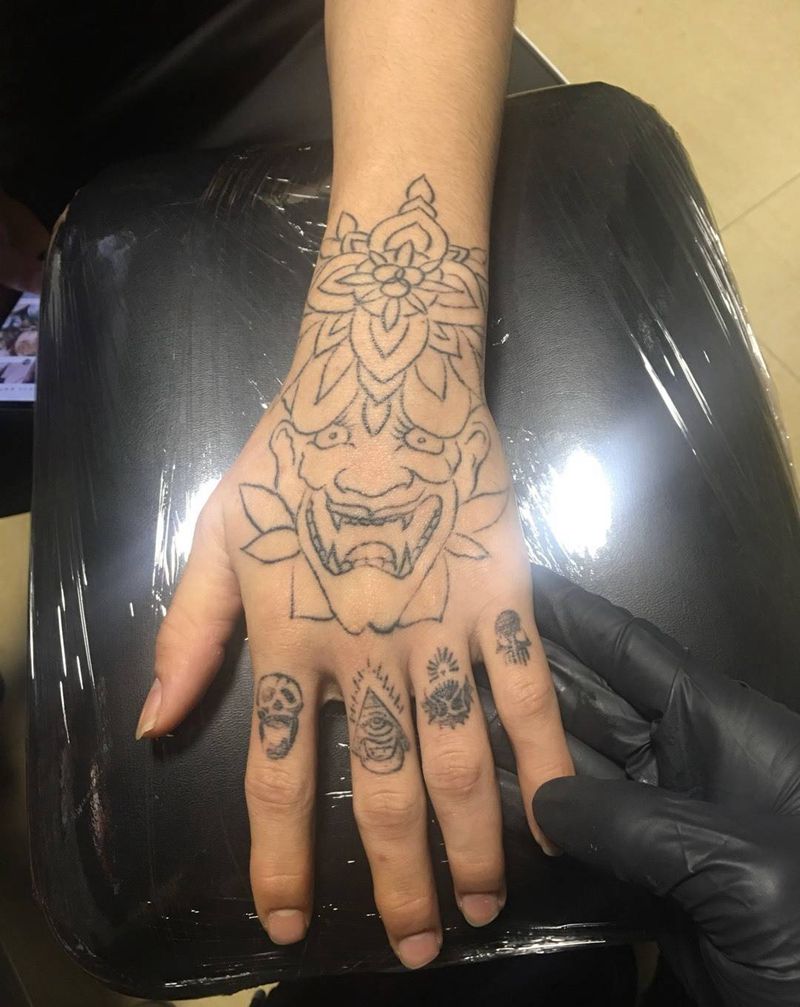 拯救老般若纹身图片