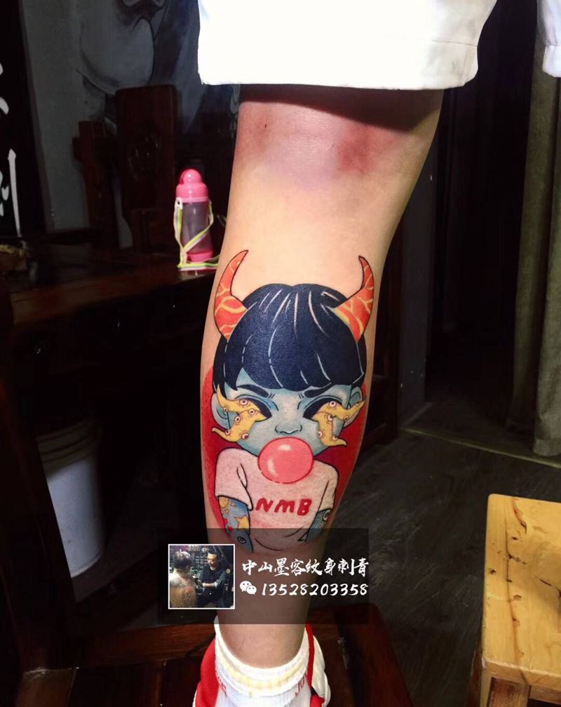 古曼童纹身图片