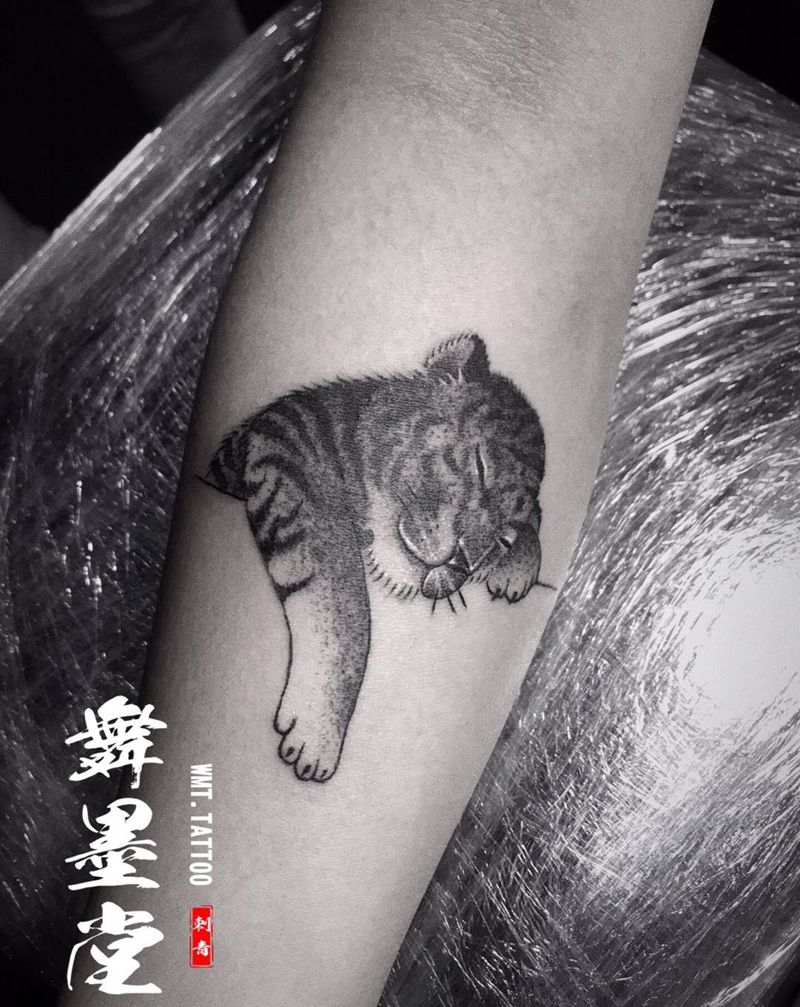 小脑斧纹身图片