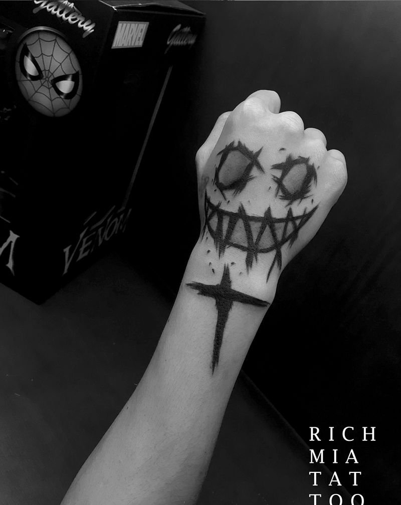 -纹身图片_手部纹身图案