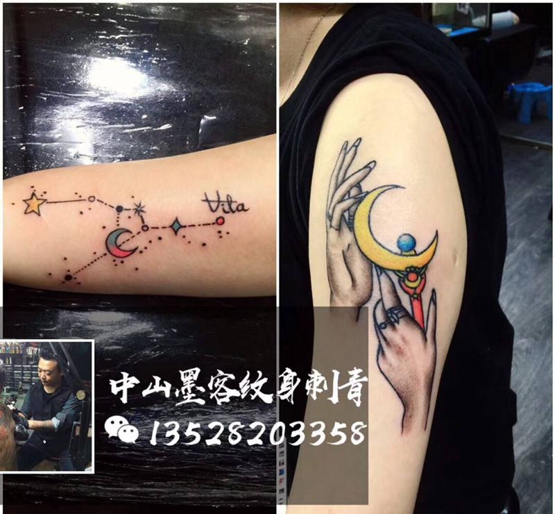 小清新纹身图片