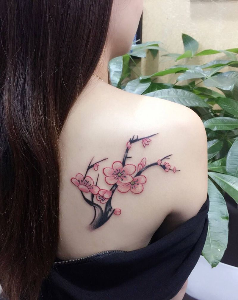 梅花♣纹身图片