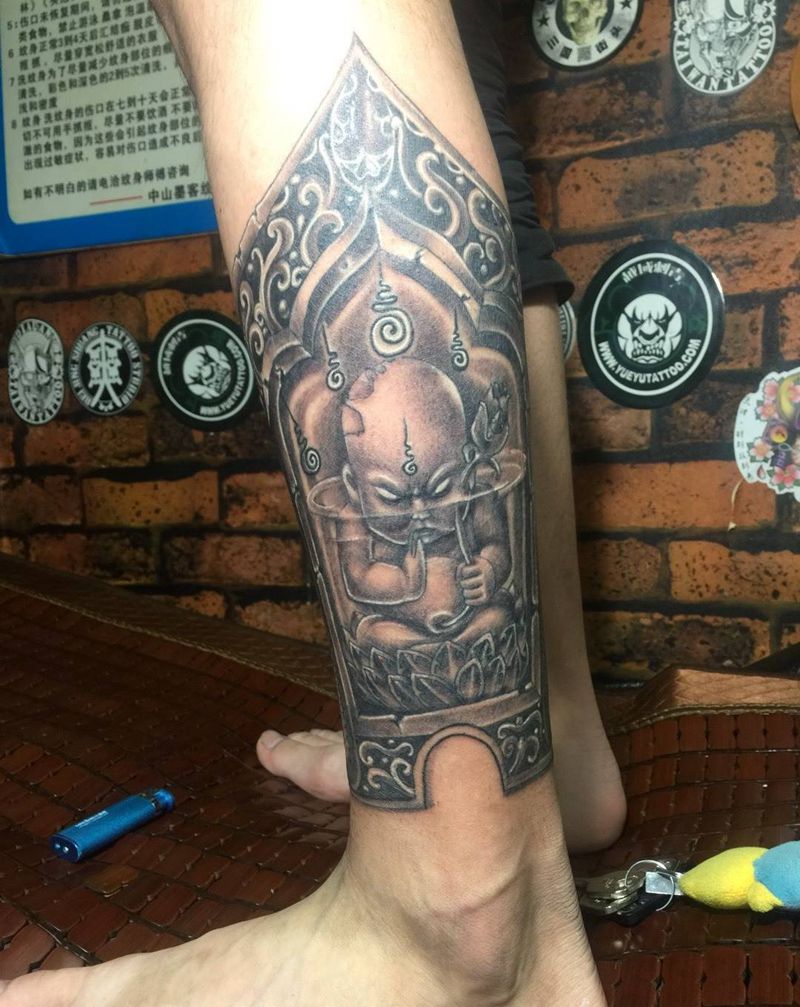 古曼童纹身图片