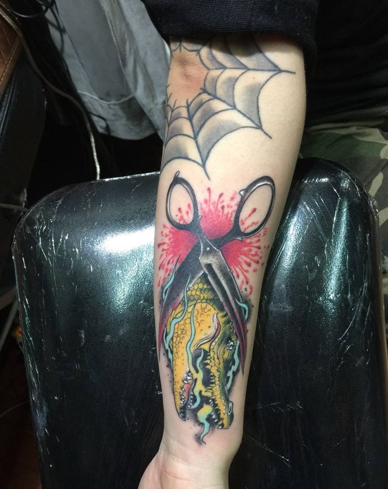 newshool风格纹身图片