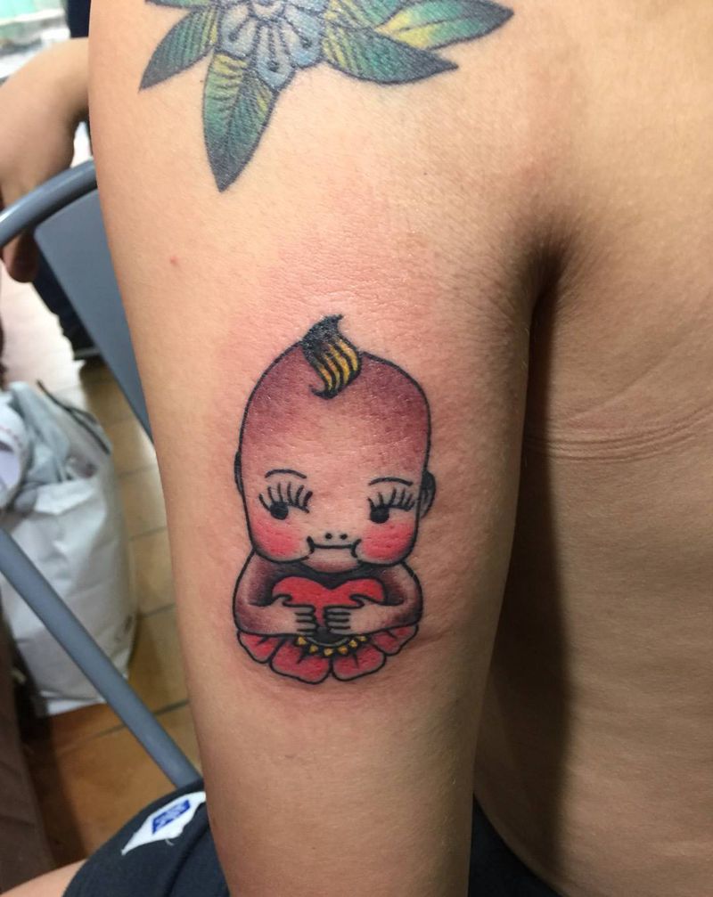 小仙童纹身图片