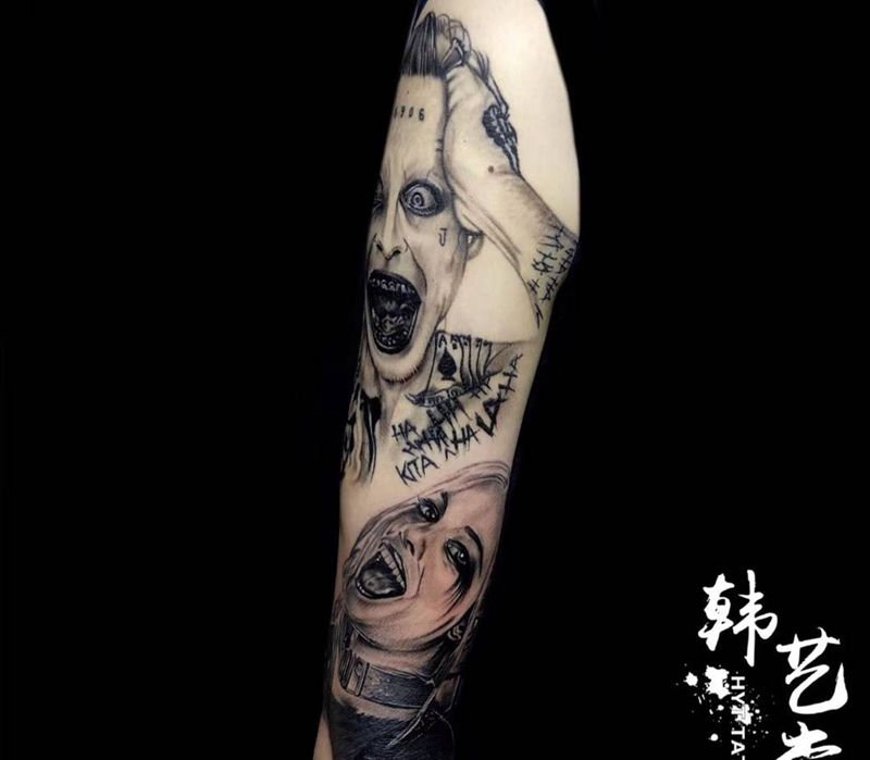 蕙子作品纹身图片