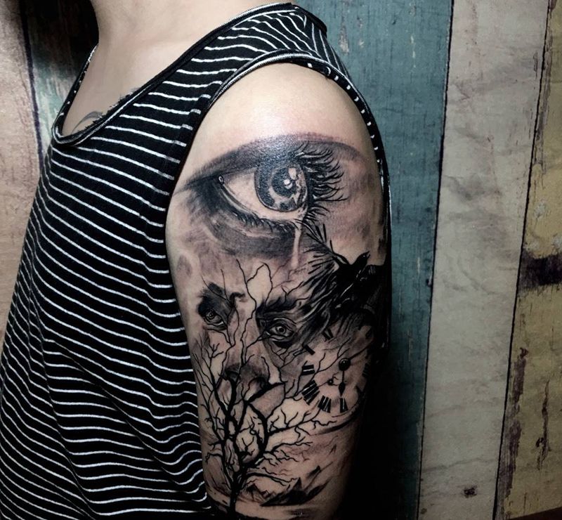 欧美   ·   蕙子作品纹身图片