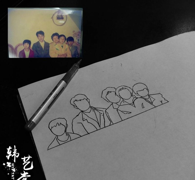 简笔画纹身图片