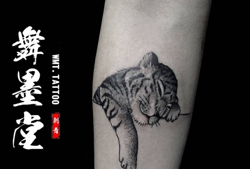 小脑斧纹身图片