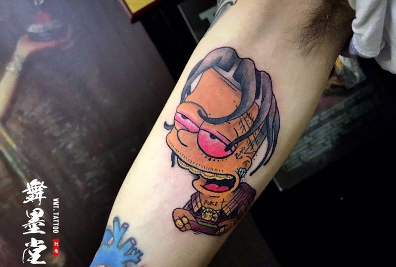 卡通纹身图片