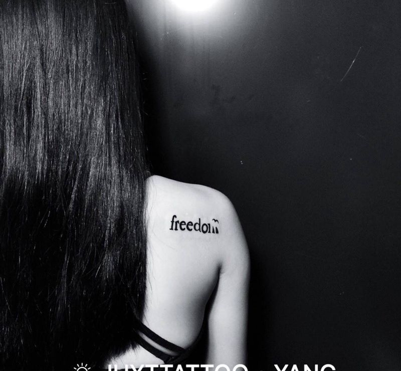 小清新纹身图片