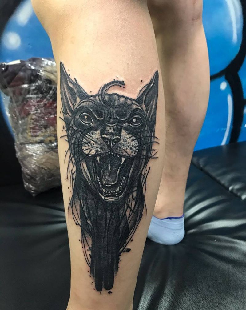 小猫咪 遮盖纹身图片