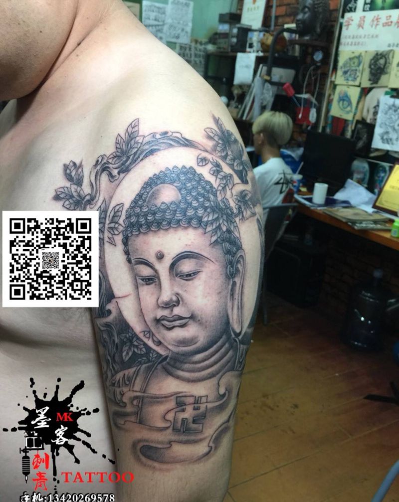 大佛纹身图片