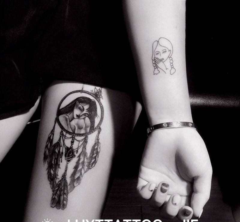 阿杰作品、school纹身图片