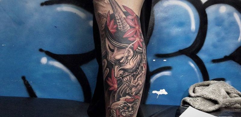 小腿添加 修改纹身图片