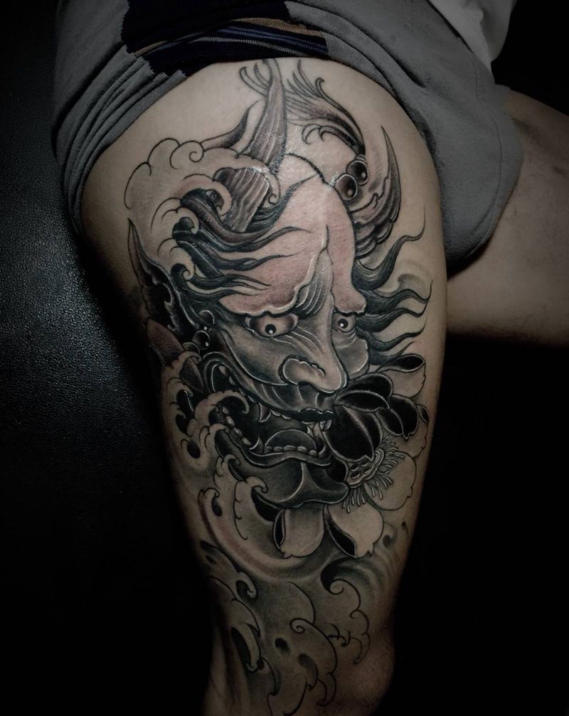 般若。纹身图片