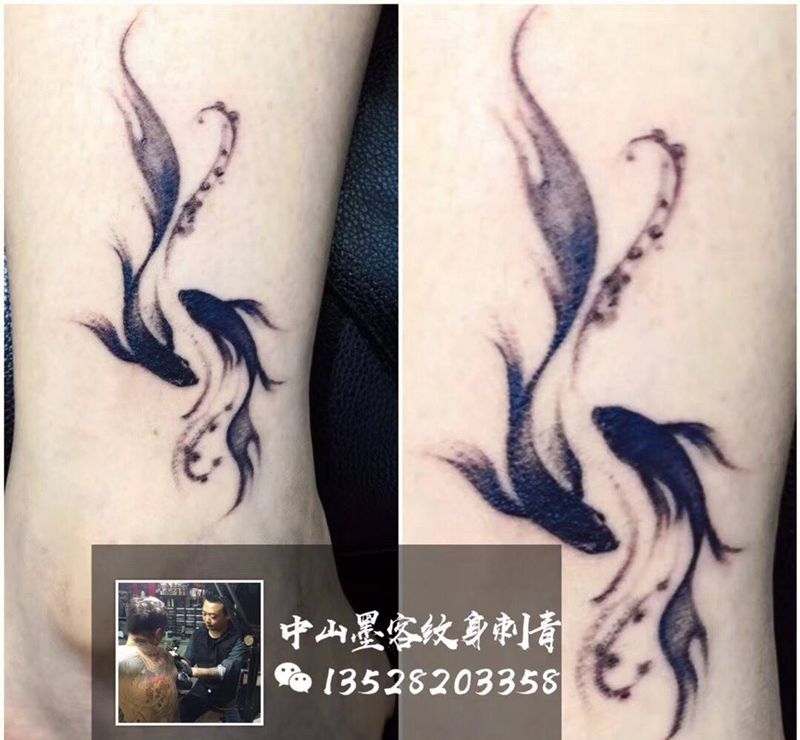 双鱼座纹身图片