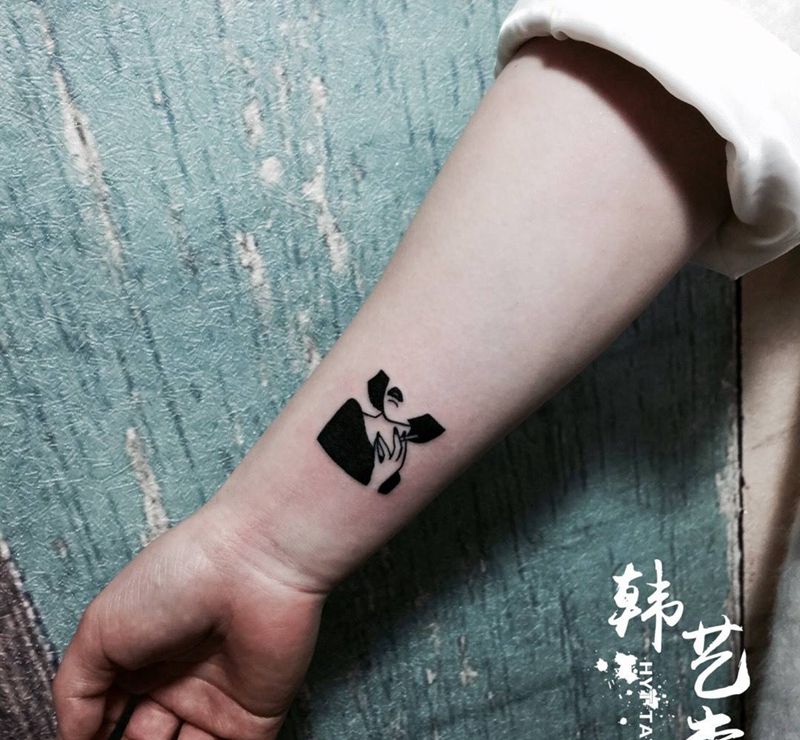 小清新纹身图片