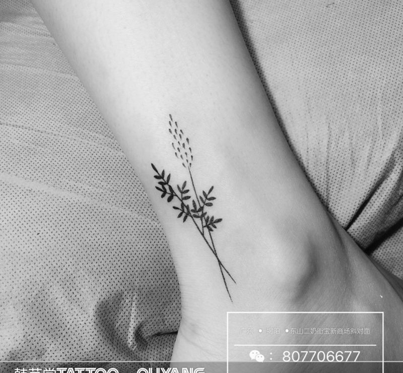 小清新纹身图片