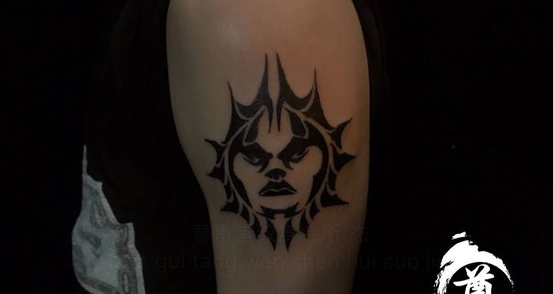 图腾,啊杰作品纹身图片