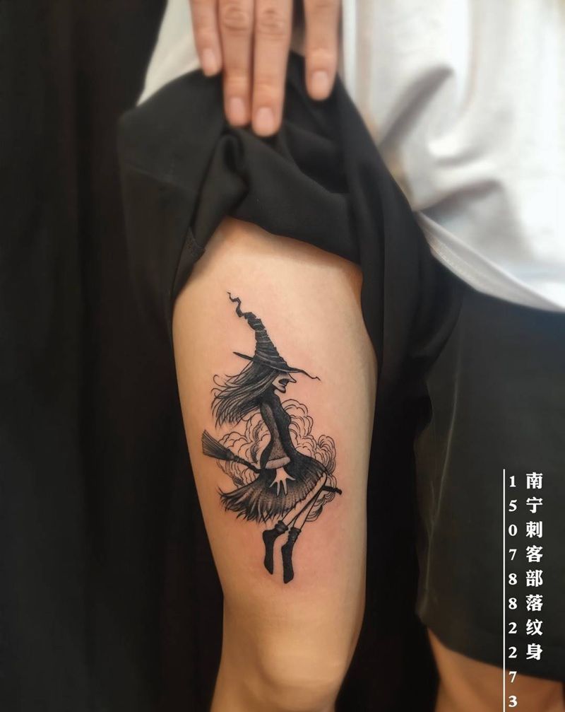 大腿纹身纹身图片