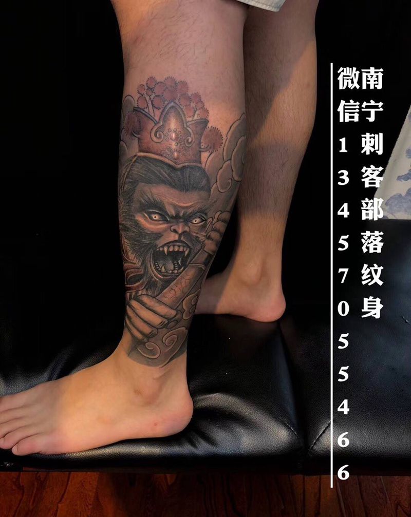 花腿纹身纹身图片