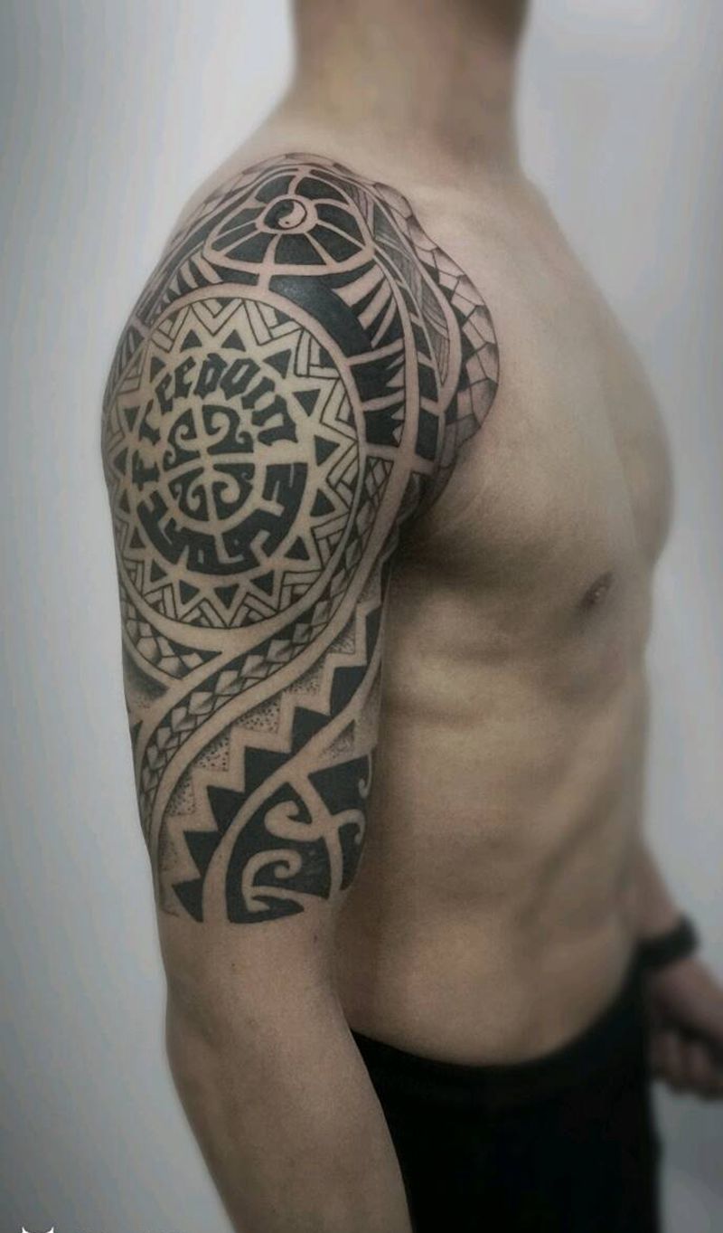 玛雅图腾纹身图片